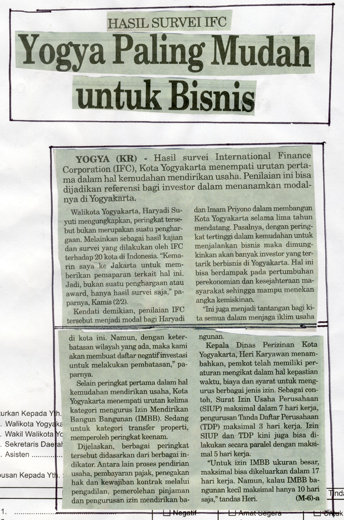Kliping jogja terbaru